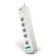 APC Essential SurgeArrest 5 prize 230V cu 2 porturi USB încărcare