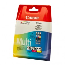 Canon CLI-526 Multi C/M/Y pachet 3 cartuşe cerneală