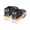 Epson S050606 pachet 2 cartuşe toner galben