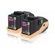 Epson S050607 pachet 2 cartuşe toner magenta