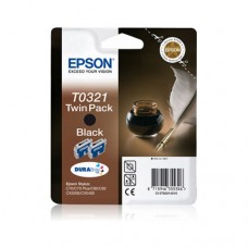 Epson T0321 pachet 2 cartuşe cerneală neagră