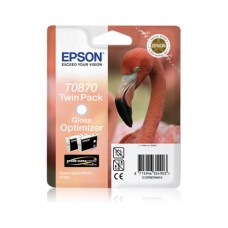 Epson T0870 pachet 2 cartuşe Gloss Optimizer