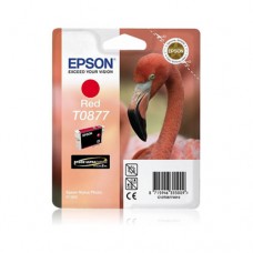 Epson T0877 cartuş cerneală roşie