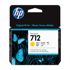 HP 712 cartuş cerneală galbenă 29ml