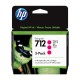 HP 712 pachet 3 cartuşe cerneală magenta 29ml