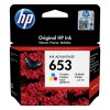 HP 653 cartuş cerneală tri-color