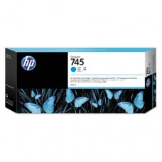 HP 745 cartuș cerneală cyan 300ml