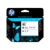HP 91 cap de imprimare negru mat şi cyan