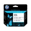 HP 771 cap de imprimare negru foto şi gri deschis
