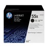 HP 55X cartuş toner negru (2 buc.)