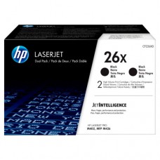 HP 26X pachet 2 cartuşe toner negru