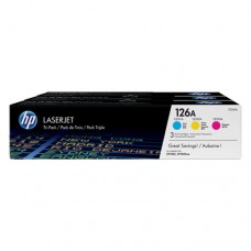 HP 126A cartuşe toner cyan/magenta/galben