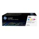 HP 128A cartuşe toner cyan/magenta/galben