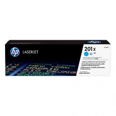 HP 201X cartuş toner cyan