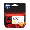 HP 655 cartuş cerneală galbenă