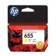 HP 655 cartuş cerneală galbenă