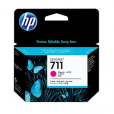 HP 711 pachet 3 cartuşe cerneală magenta 29ml