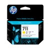 HP 711 pachet 3 cartuşe cerneală galbenă 29ml