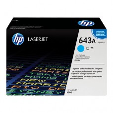HP 643A cartuş toner cyan