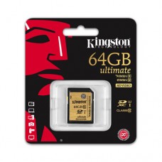 Kingston SDXC Ultimate 64GB (class 10 UHS-I )