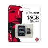 Kingston microSDHC 16GB (class 10 UHS-I)