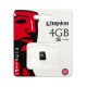 Kingston microSDHC 4GB (class 4)