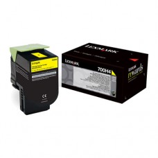Lexmark 700H4 cartuş toner galben