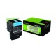 Lexmark 802XC cartuş toner cyan