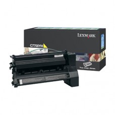 Lexmark C7700YH cartuş toner galben