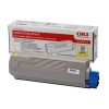 Oki 43865721 cartuş toner galben