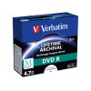 Verbatim M-Disc DVD R cutie dreptunghiulară cu 5 bucăţi 